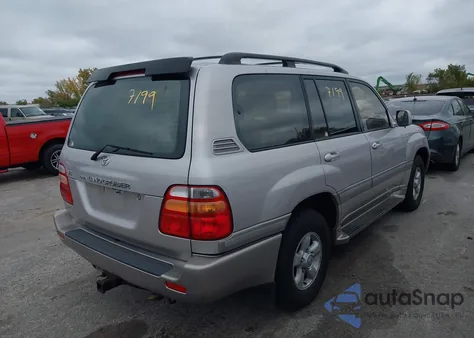 2000 Toyota Land Cruiser z USA, uszkodzony, nr VIN JT3HT05J4Y0105457